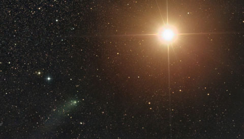 Mars and Comet Siding Spring