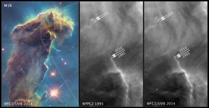 changes in Eagle Nebula