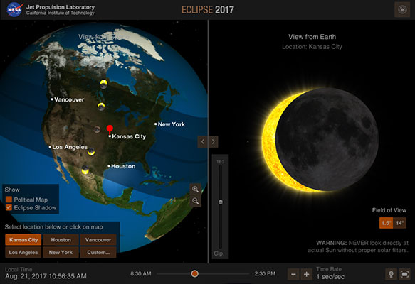 Solar Eclipse App