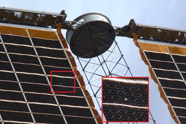 ISS solar panel