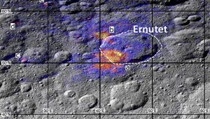 organic material on Ceres