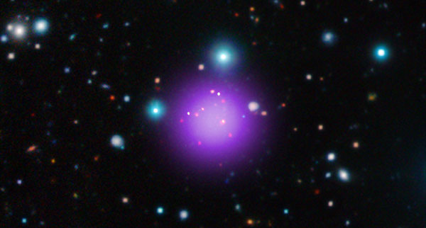 Galaxy cluster CL J1001+0220 