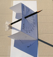 Reading the time from your sundial near a March or September equinox