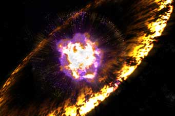 supernova shock wave
