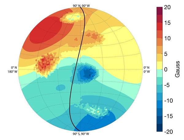 Jupiter magnetic field