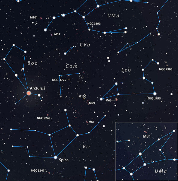 See Spring's Finest Spiral Galaxies - Sky & Telescope - Sky & Telescope