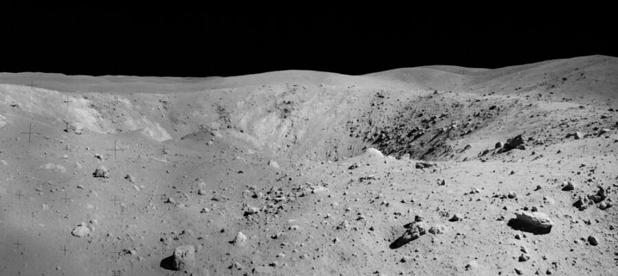 North Ray Crater from the ground