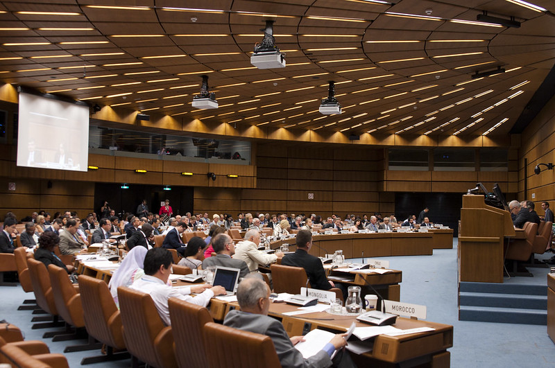 COPUOS meeting in session