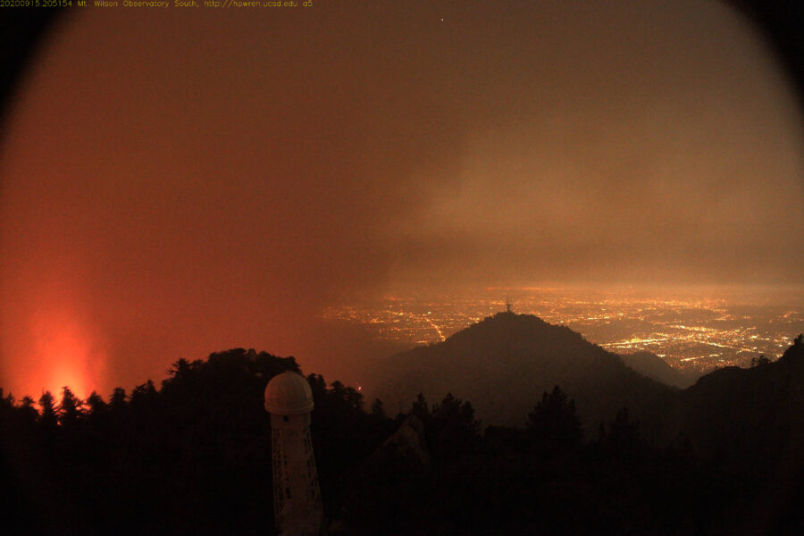 Mount Wilson wildfire