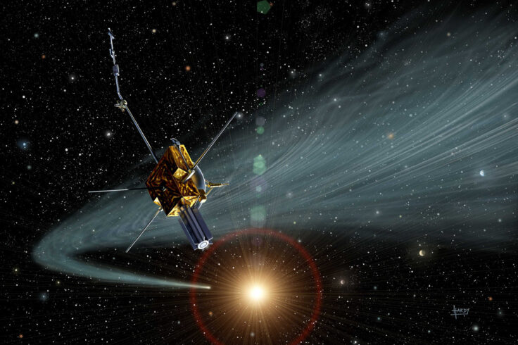 Artist’s impression of the Ulysses spacecraft