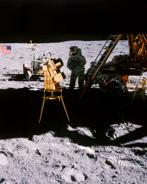 UV camera/spectrograph on the Moon