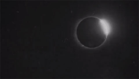 Solar Eclipse in 1900
