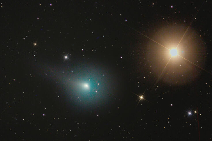 Comet 19P/Borrelly on Dec. 30, 2021