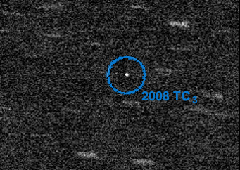 Asteroid 2008 TC3