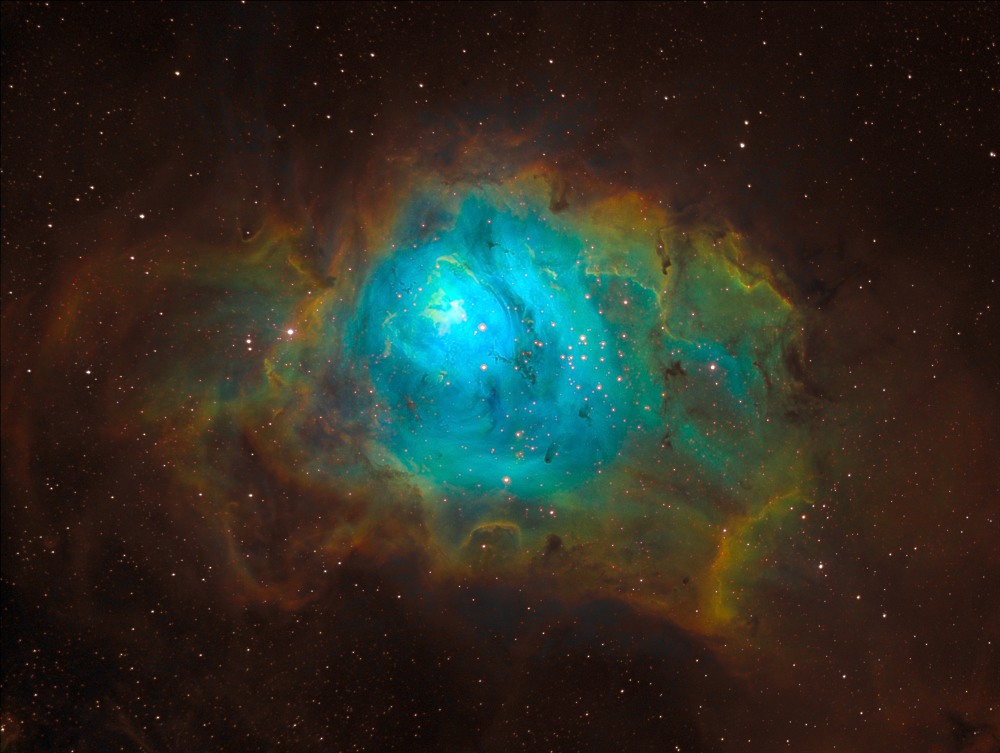 blue nebula hubble