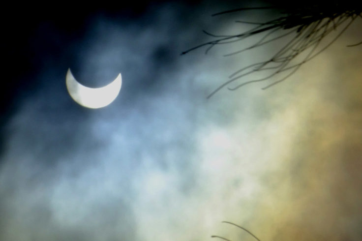Partial solar eclipse, Kenya