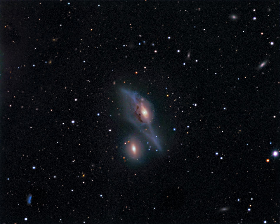 Eyes of the Markarian’s Chain / NGC4435 & 4438 - Sky & Telescope - Sky ...