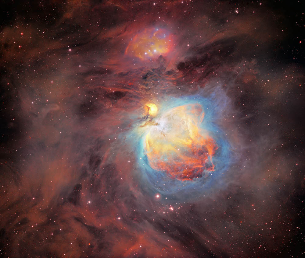 Orion Nebula In SHO - Sky & Telescope - Sky & Telescope