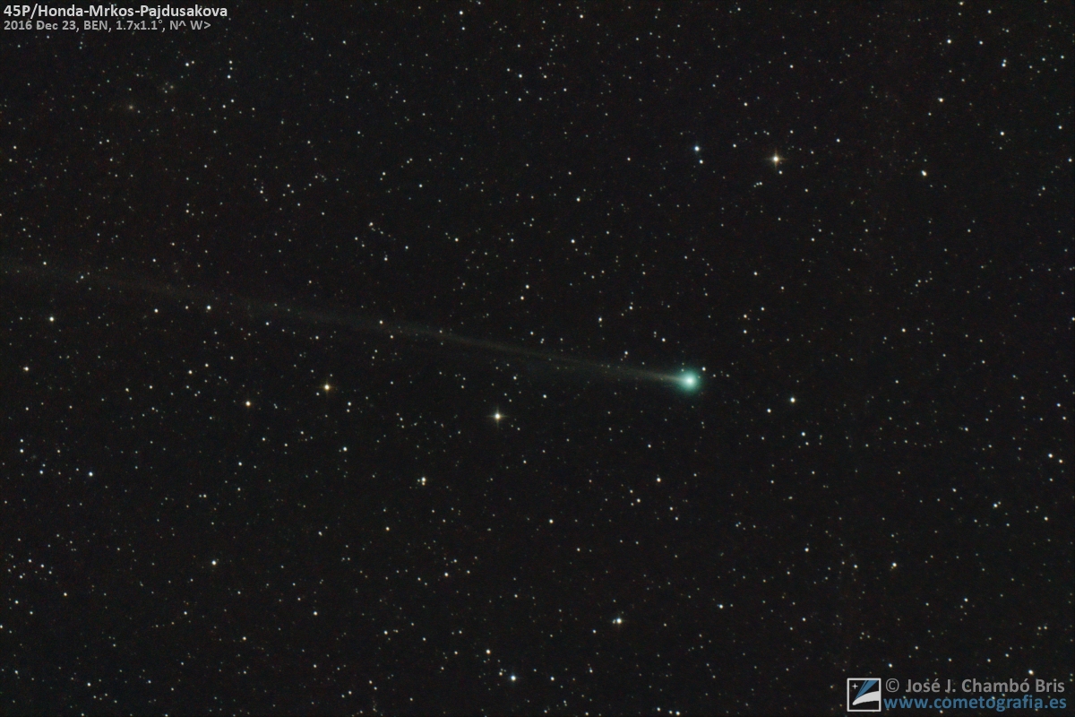 Comet 45P toward perihelion - Sky & Telescope - Sky & Telescope