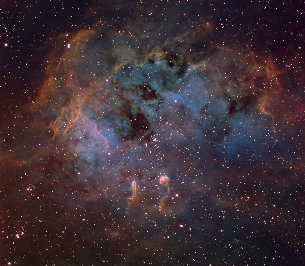 IC410 The Tadpole Nebula - Sky & Telescope - Sky & Telescope