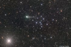 Comet C/2017 K2 (PANSTARRS) over IC 4665  