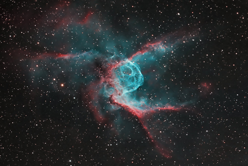 NGC 2359 Thor's Helmet Nebula - Sky & Telescope - Sky & Telescope