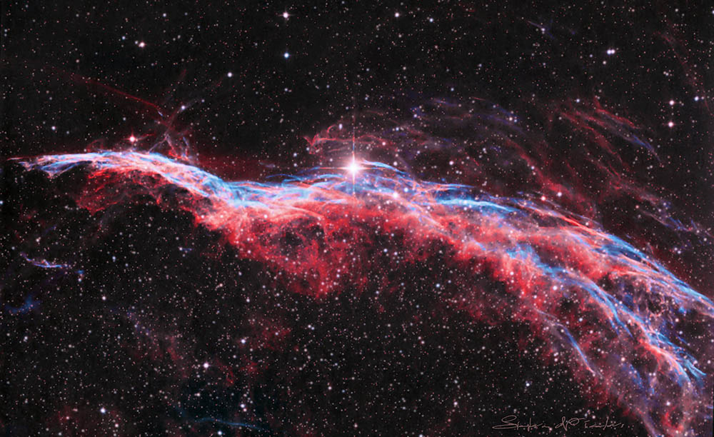 NGC6960 The Veil Nebula - Sky & Telescope - Sky & Telescope