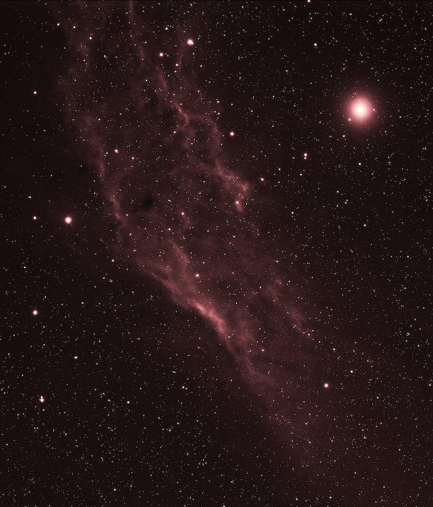 California Nebula Ngc 1499 Sky And Telescope Sky And Telescope