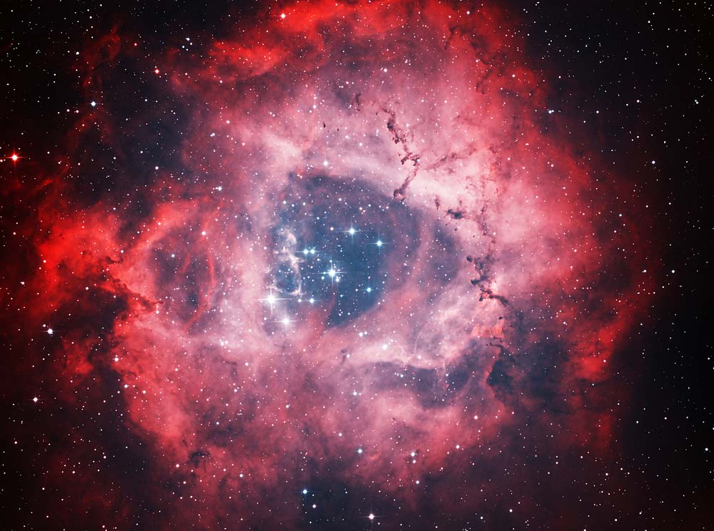 Rosette nebula by Philippe Bernhard  Nebula Rosette nebula Nebula  wallpaper