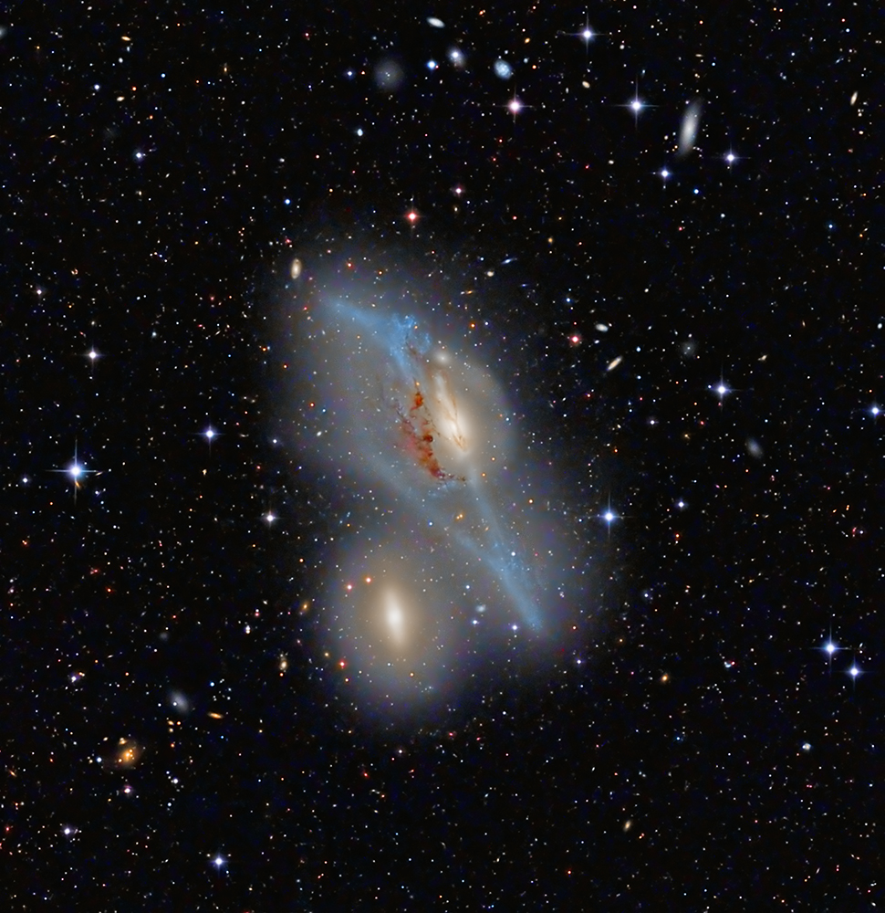 The Eyes (NGC 4425 & NGC 4438) - Sky & Telescope - Sky & Telescope