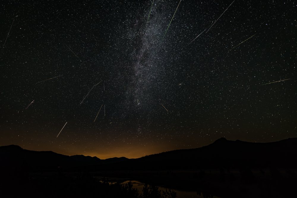 Perseid meteor shower