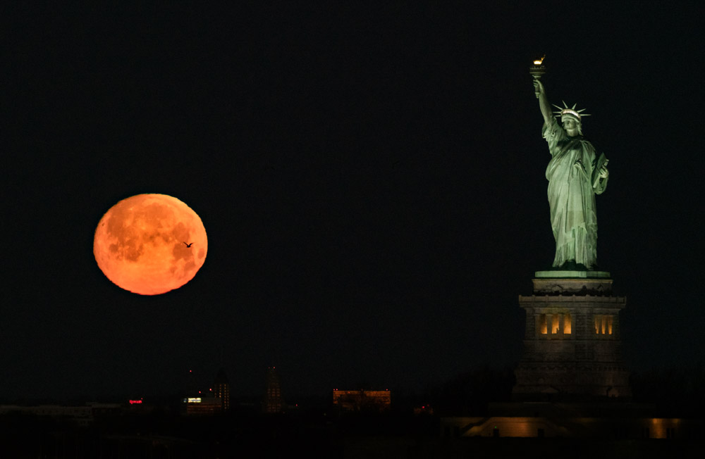 statue of liberty at night tour