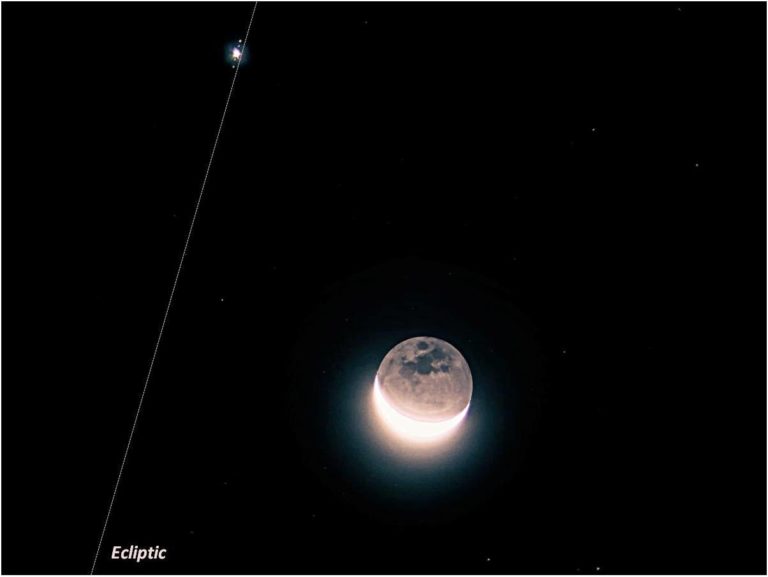 Galilean Moons aligned to the Ecliptic Sky & Telescope Sky & Telescope