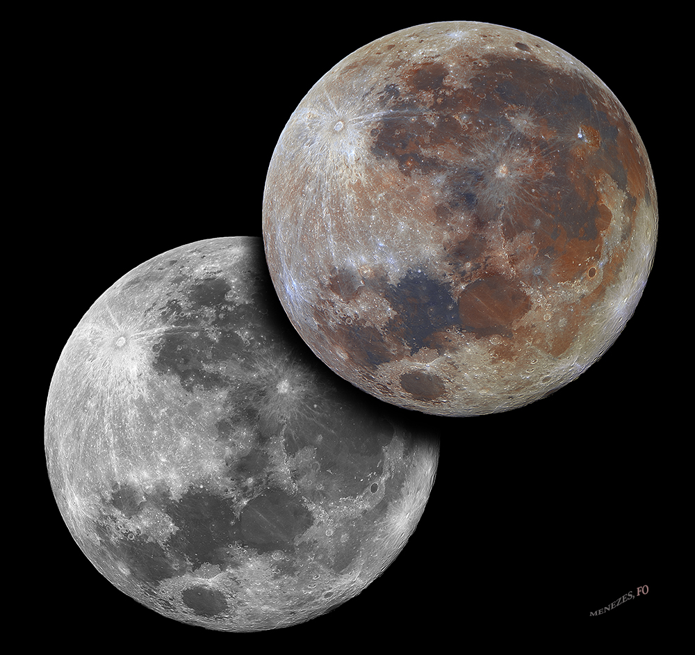 MOON IN MINERAL COLORS - Sky & Telescope - Sky & Telescope