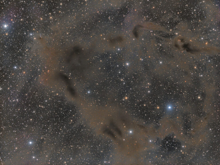 LBN 468 & Gyulbudaghian's Nebula in Cepheus Sky & Telescope Sky