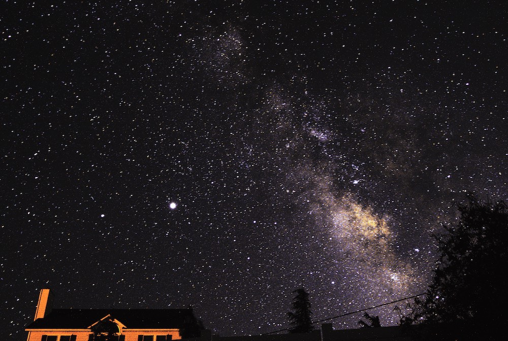The Milky Way With Jupiter And Saturn At Opposition Sky Telescope Sky Telescope