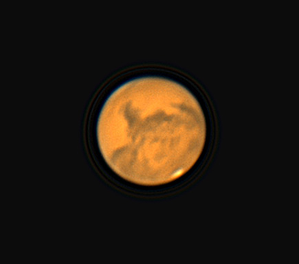 Mars on Oct. 10, 2020