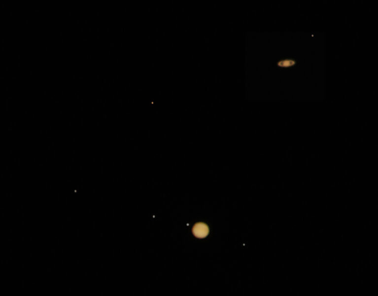 Jupiter and Saturn's Great Conjunction