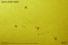 Active Region 2818, 2820 & 2821