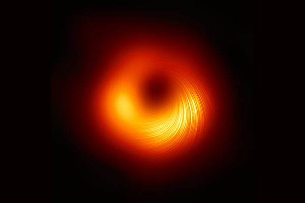 polarized emission around black hole