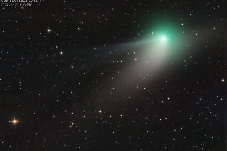 Comet C/2022 E3 (ZTF on Jan. 21, 2023),