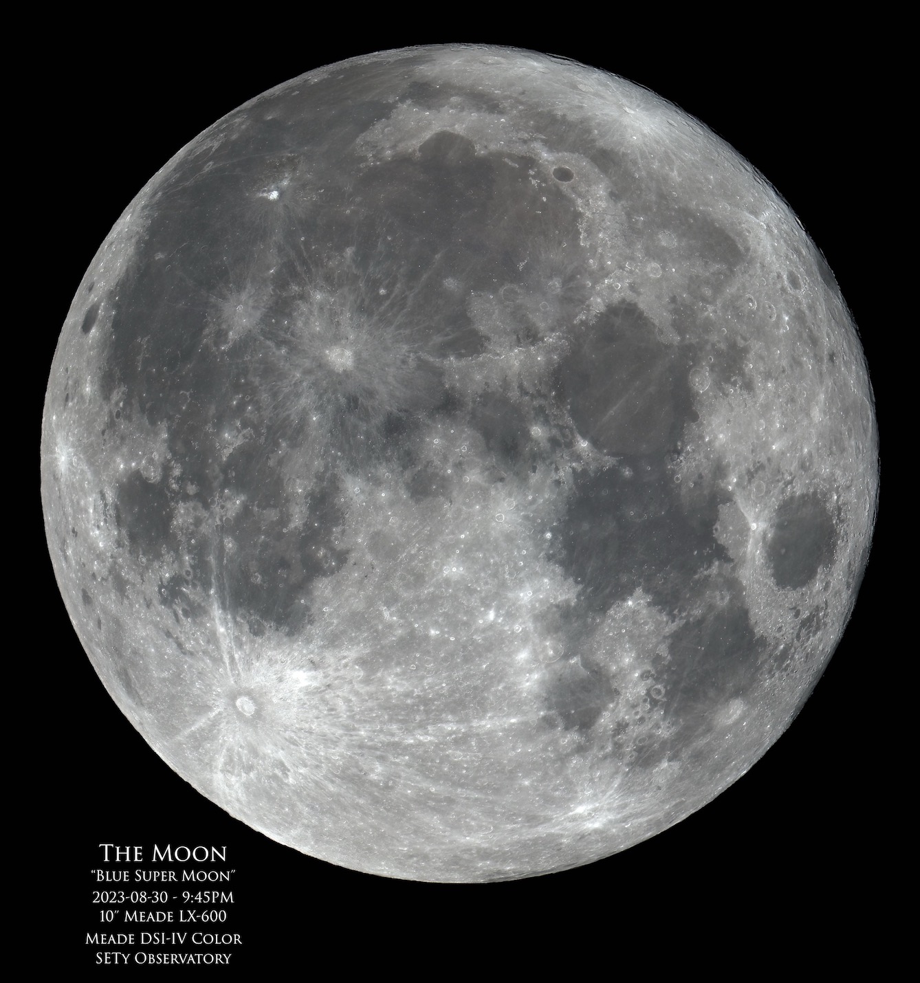Blue Super Moon  
