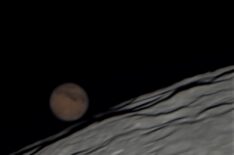 Lunar Mars Rise  