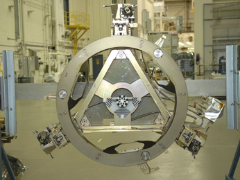 Photo of Hubble's soft capture mechanism