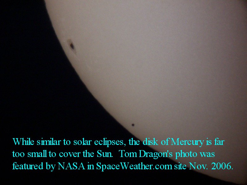 Mercury transit