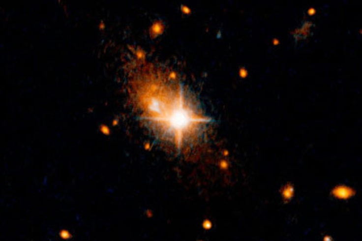 Merged supermassive black hole, 3C 186