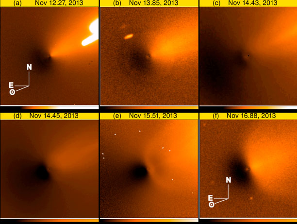 ISON Outburst Caught