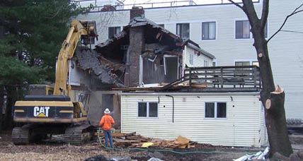 Demolition of <i>S&T</i> offices