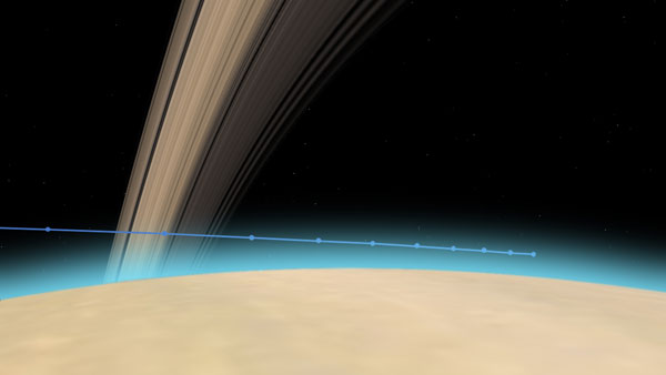 Cassini's final plunge