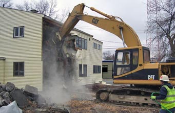 Demolition of <i>S&T</i> offices